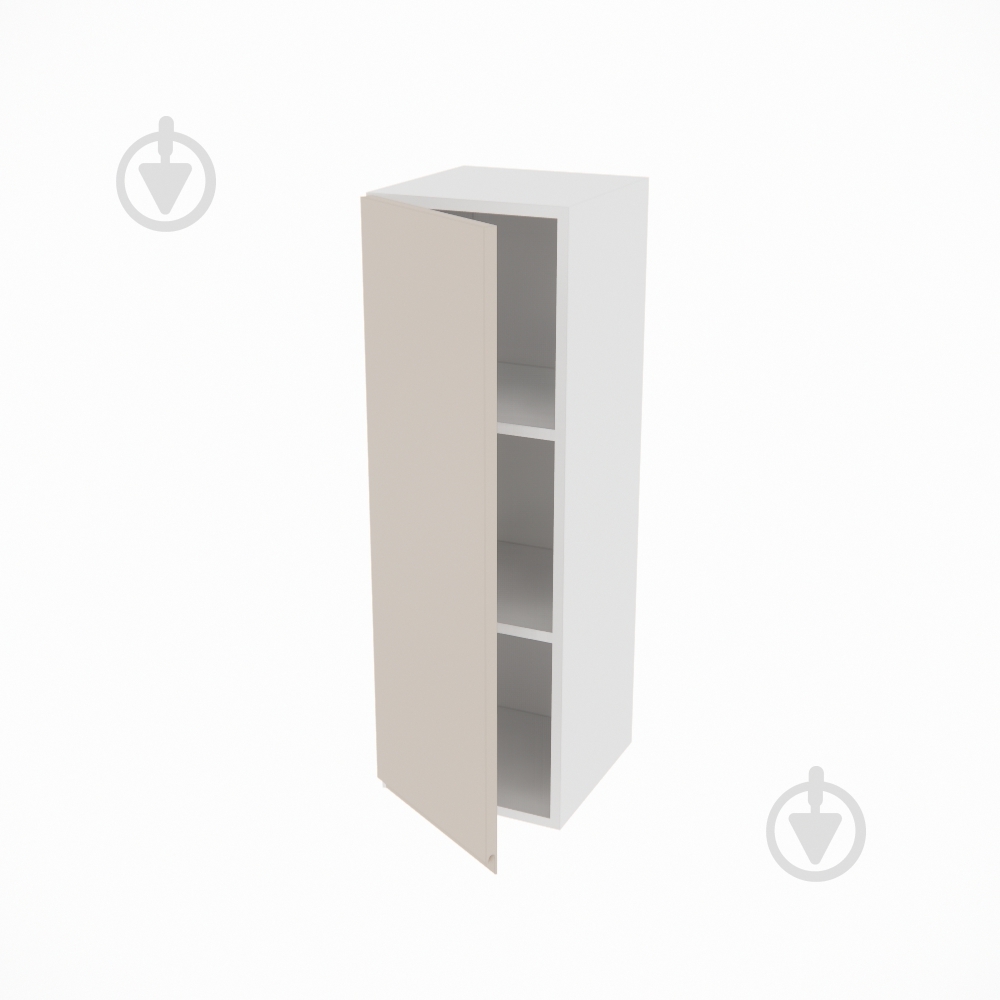 Шкаф Влада (В 30/30Ск (920)левая) пломбир/белый Світ Меблів - фото 2 Шкаф Влада (В 30/30Ск (920)левая) пломбир/белый Світ Меблів - фото 2