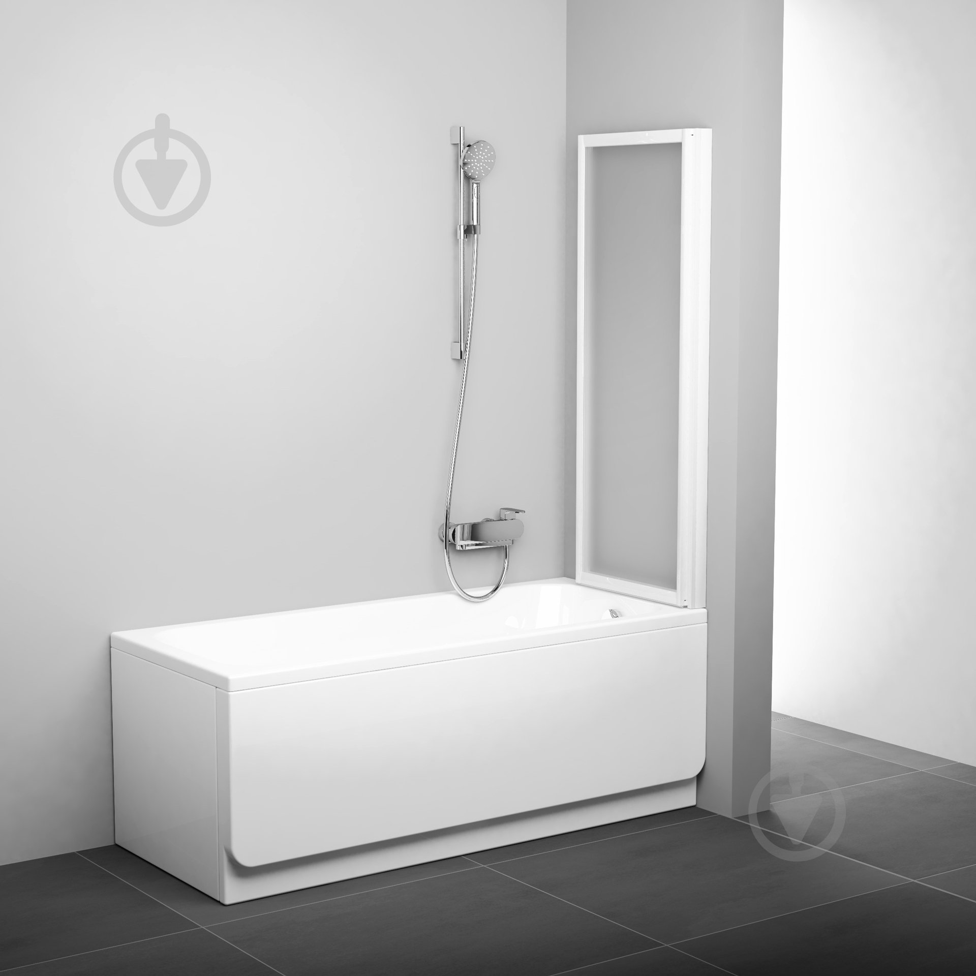 Штора для душа Ravak VS2 105 (Rain) white - фото 2