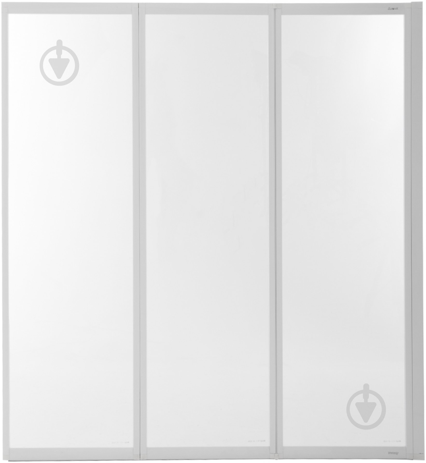 Штора для душу Ravak TRANSPARENT VS3 130 біла - фото 1