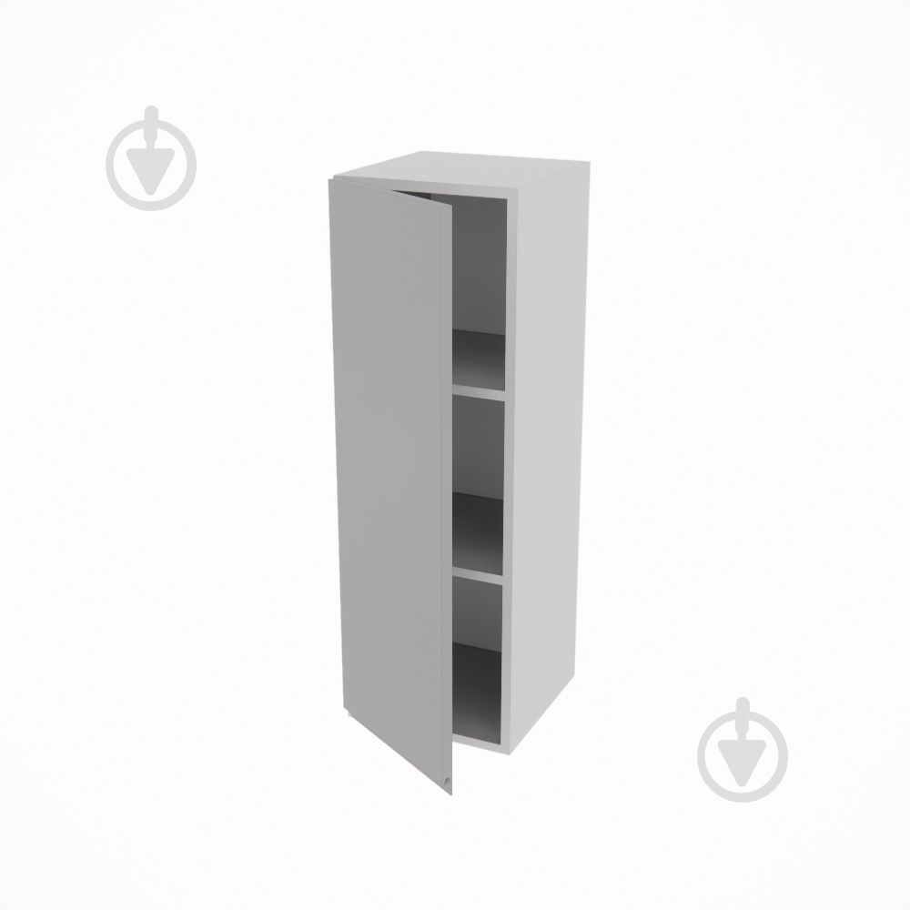 Шкаф Влада (В 30/30Ск (920)левая) серый бархат/пепельный Світ Меблів - фото 2 Шкаф Влада (В 30/30Ск (920)левая) серый бархат/пепельный Світ Меблів - фото 2