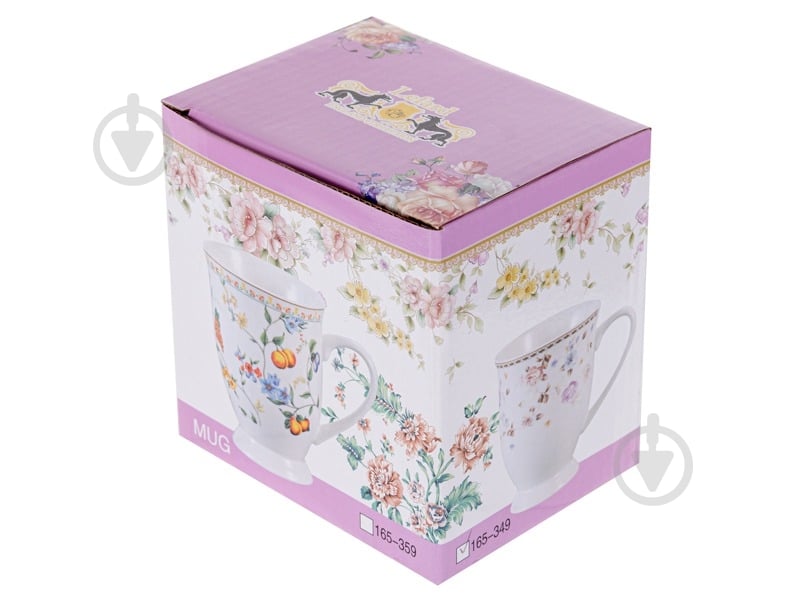 Чашка Lefard Цветы 340 мл - фото 2