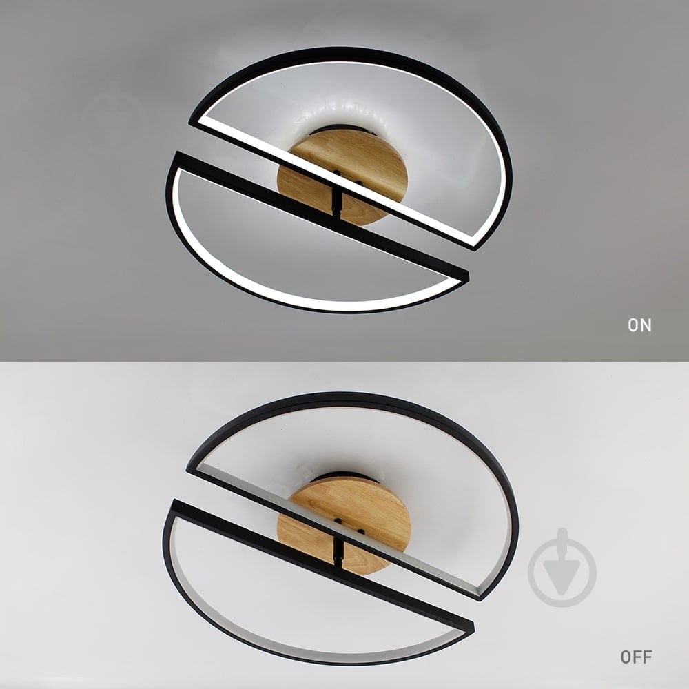 Люстра світлодіодна ESLLSE WOODY 2PR 75 Вт 500x135 мм 2x75 Вт LED-модуль дерево 10219 - фото 5 Люстра світлодіодна ESLLSE WOODY 2PR 75 Вт 500x135 мм 2x75 Вт LED-модуль дерево 10219 - фото 5