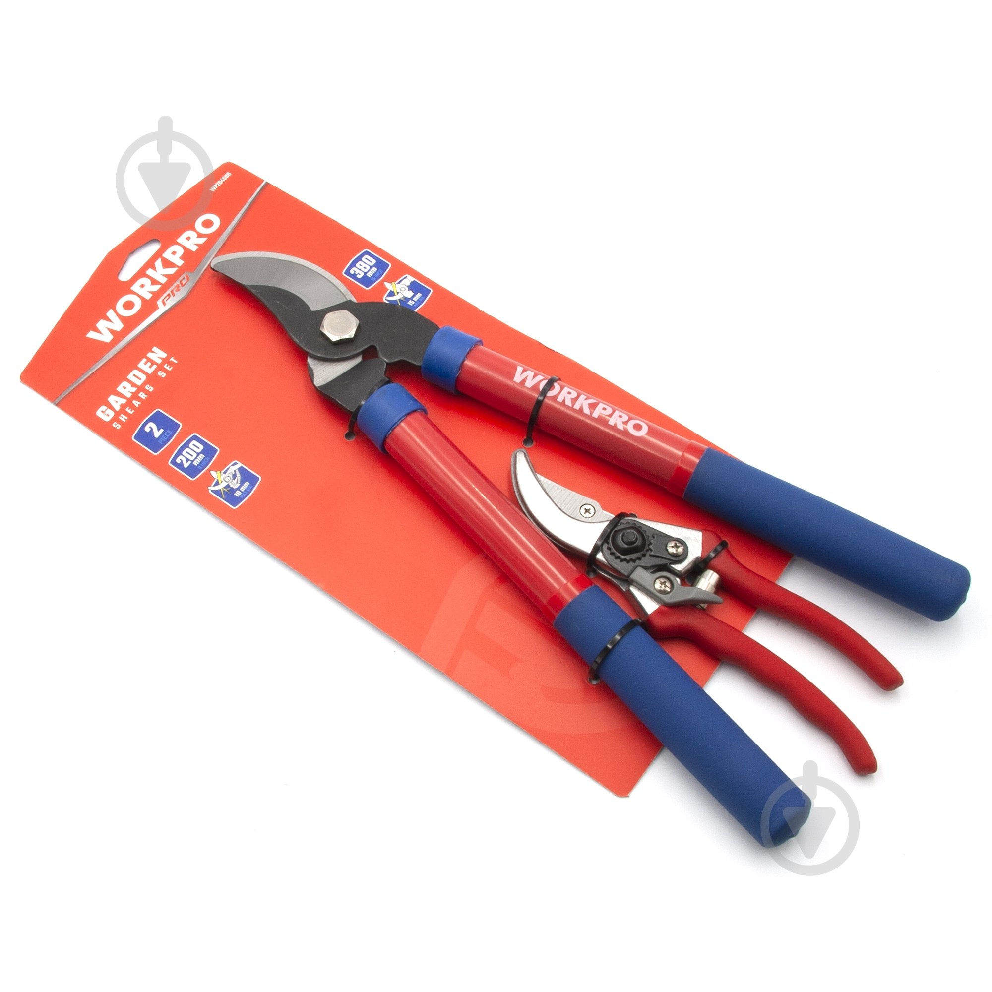 Набір садового інструменту WORKPRO сучкоріз та секатор PRO WP204500 - фото 2 Набір садового інструменту WORKPRO сучкоріз та секатор PRO WP204500 - фото 2