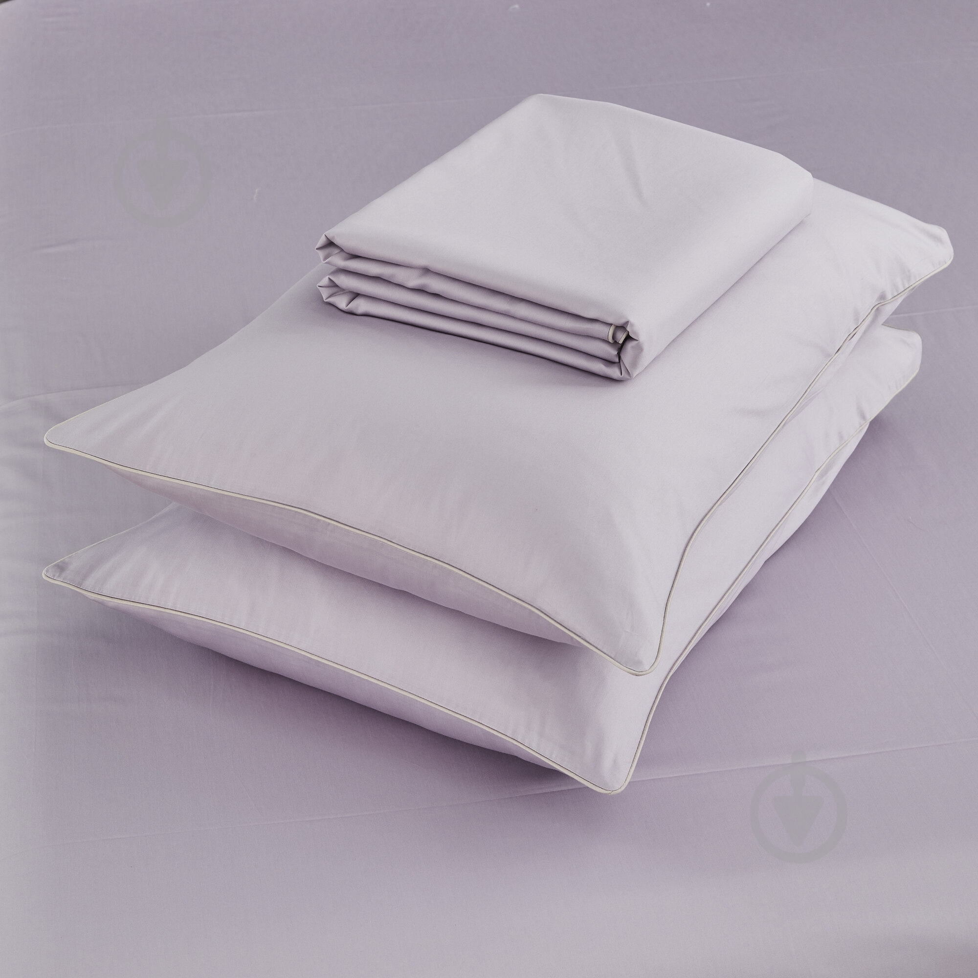 Комплект постельного белья Solid 2 однотонный серый La Nuit - фото 5 Комплект постельного белья Solid 2 однотонный серый La Nuit - фото 5