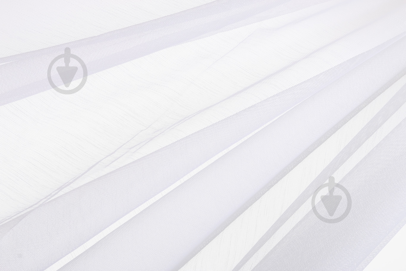 Тканина тюлева сітка-сніжок 300 см 815460/05 бежевий - фото 1