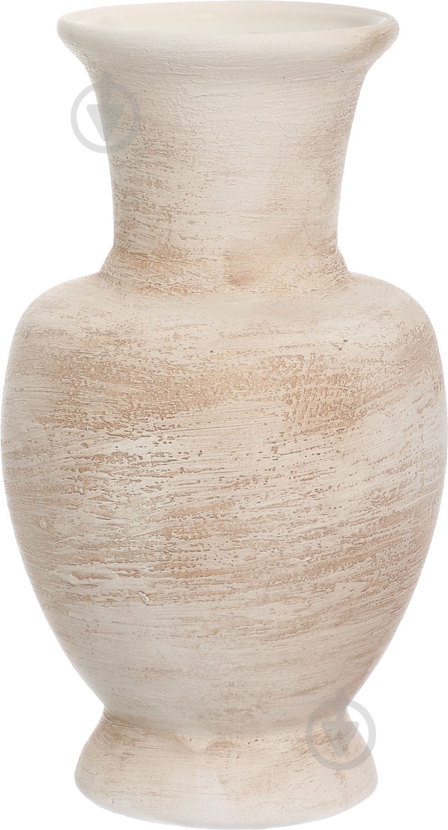 Ваза керамическая бежевая Полина 25 см - фото 1 Ваза керамическая бежевая Полина 25 см - фото 1