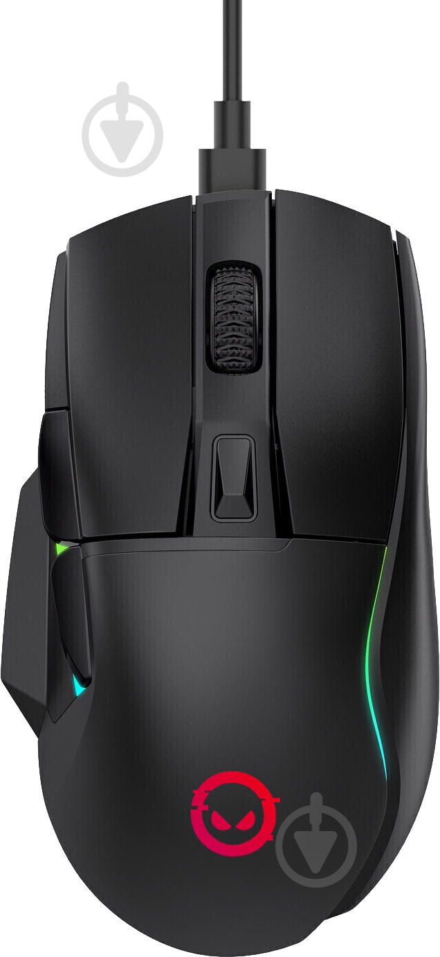 Миша LORGAR Jetter 357 Wired USB black (LRG-GMS357) - фото 1