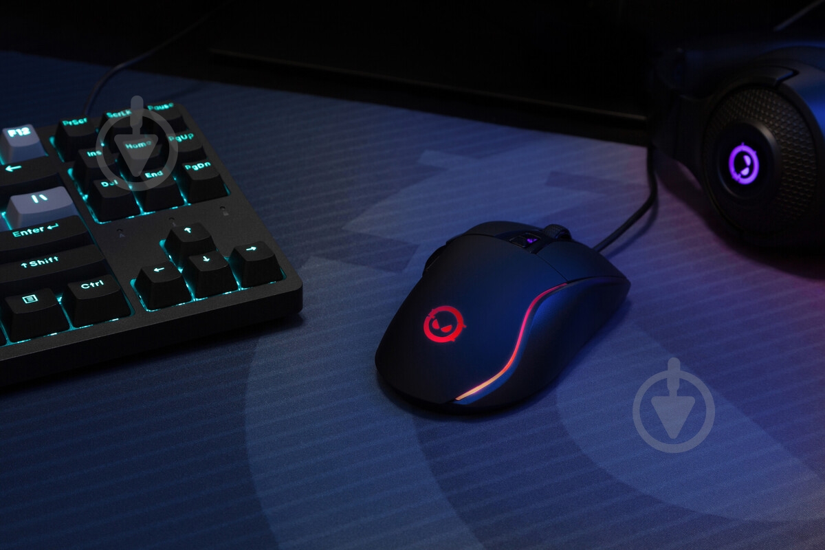 Миша LORGAR Jetter 357 Wired USB black (LRG-GMS357) - фото 9