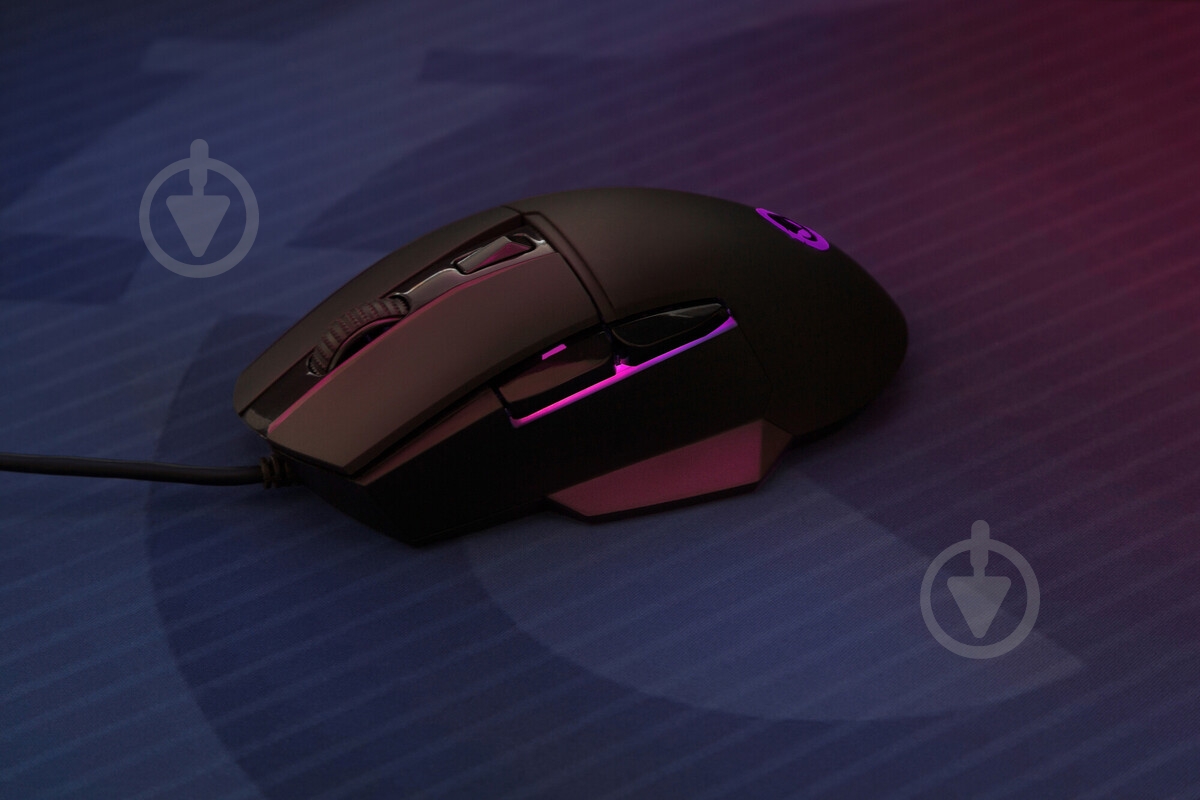 Миша LORGAR Jetter 357 Wired USB black (LRG-GMS357) - фото 10