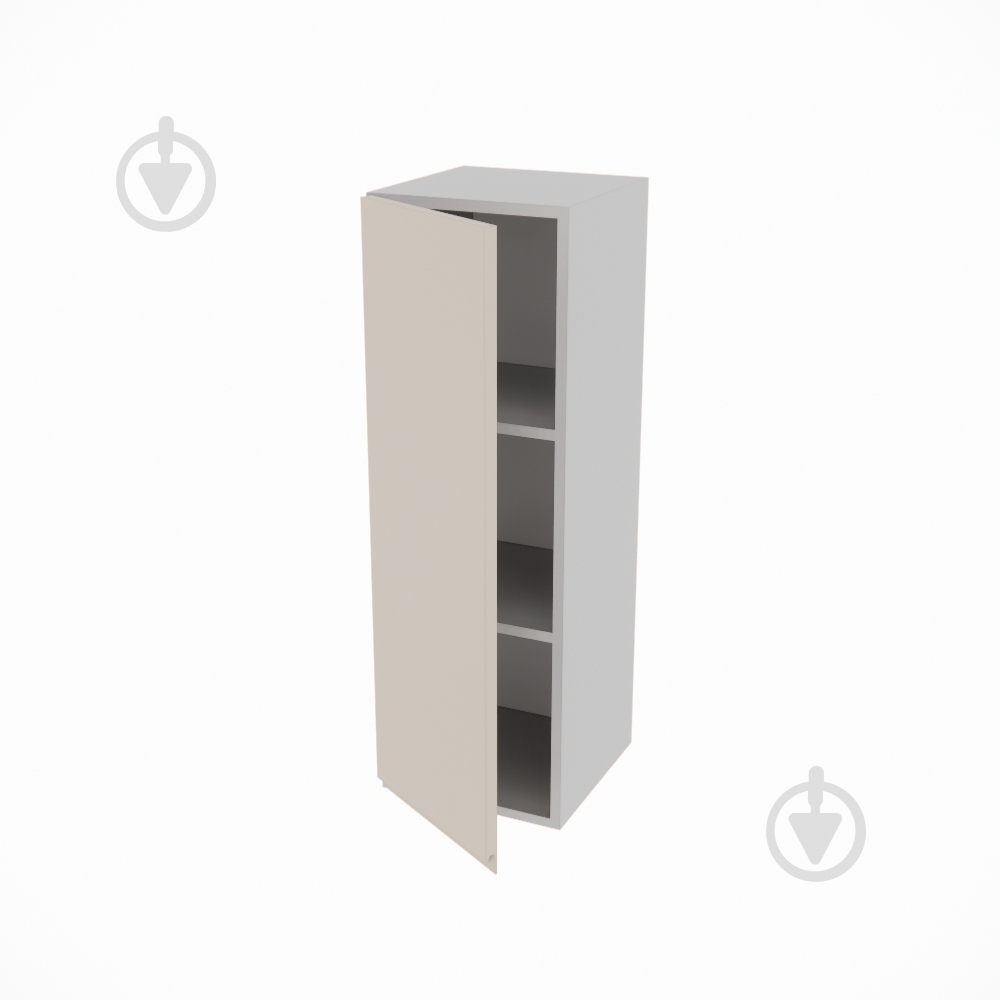 Шафа Влада (В 30/30Ск (920)ліва) пломбір/попелястий Світ Меблів - фото 2 Шафа Влада (В 30/30Ск (920)ліва) пломбір/попелястий Світ Меблів - фото 2