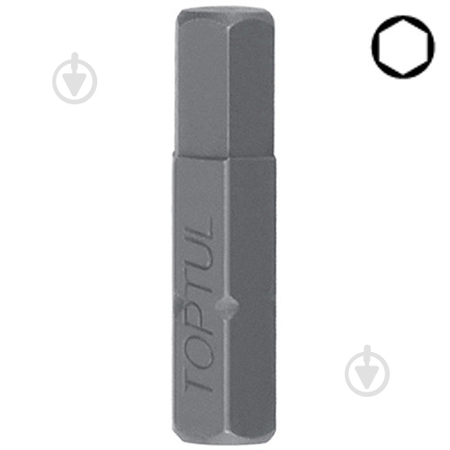 Біта Toptul 2/4" 25 мм HEX 3 мм 1 шт. FSDA0803 - фото 1 Біта Toptul 2/4" 25 мм HEX 3 мм 1 шт. FSDA0803 - фото 1
