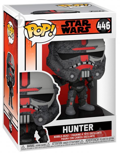 Фігурка Funko POP! Bobble Star Wars Bad Batch Hunter 55500 (FUN25491593) - фото 2