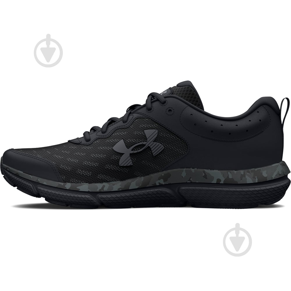 Кросівки чоловічі демісезонні Under Armour Charged Assert 10 Camo 3027036-001 р.42 чорні - фото 2