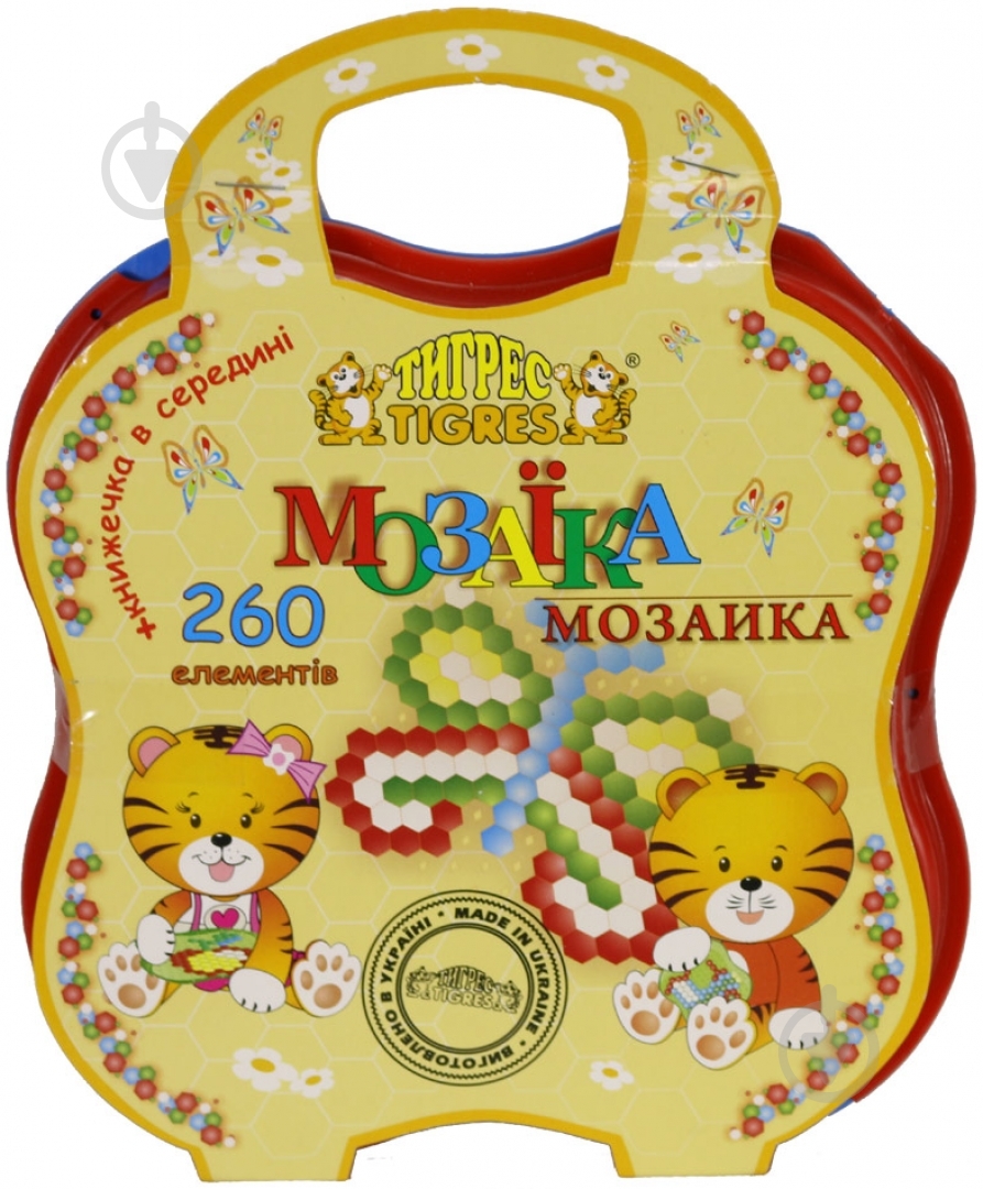 Набір для занять мозаїкою Тигрес 260 елементів 39113 - фото 5