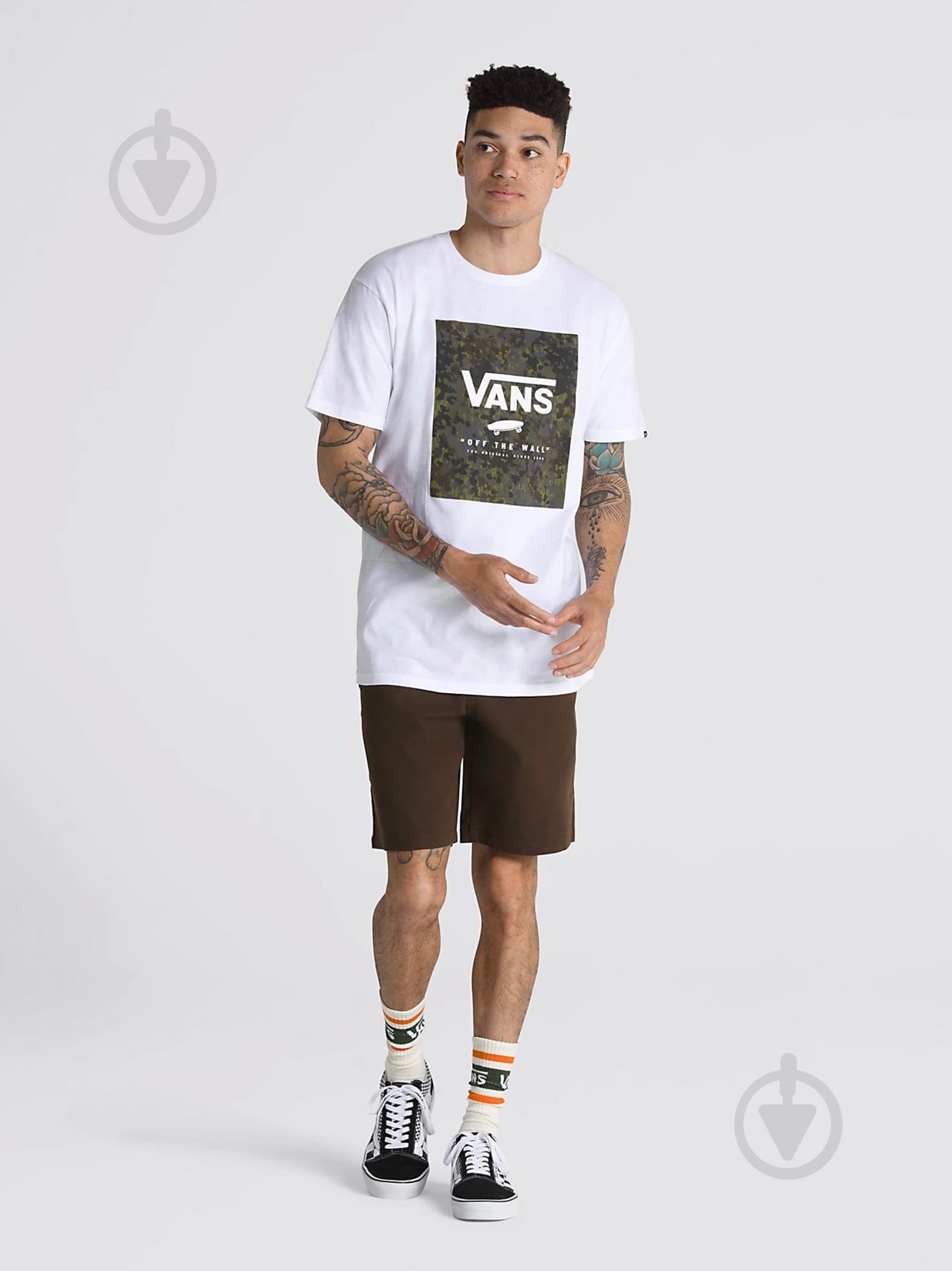 Футболка Vans CLASSIC PRINT BOX VN0A5E7YCB71 р.XL білий - фото 1 Футболка Vans CLASSIC PRINT BOX VN0A5E7YCB71 р.XL білий - фото 1