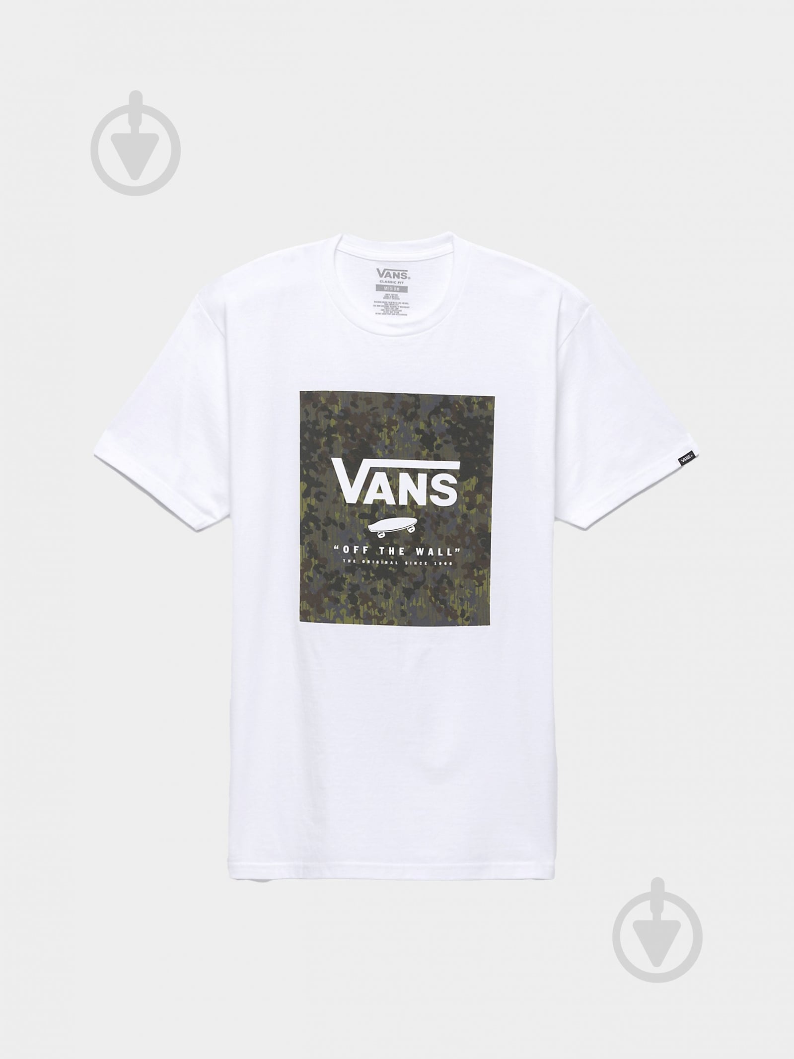Футболка Vans CLASSIC PRINT BOX VN0A5E7YCB71 р.XL білий - фото 3 Футболка Vans CLASSIC PRINT BOX VN0A5E7YCB71 р.XL білий - фото 3