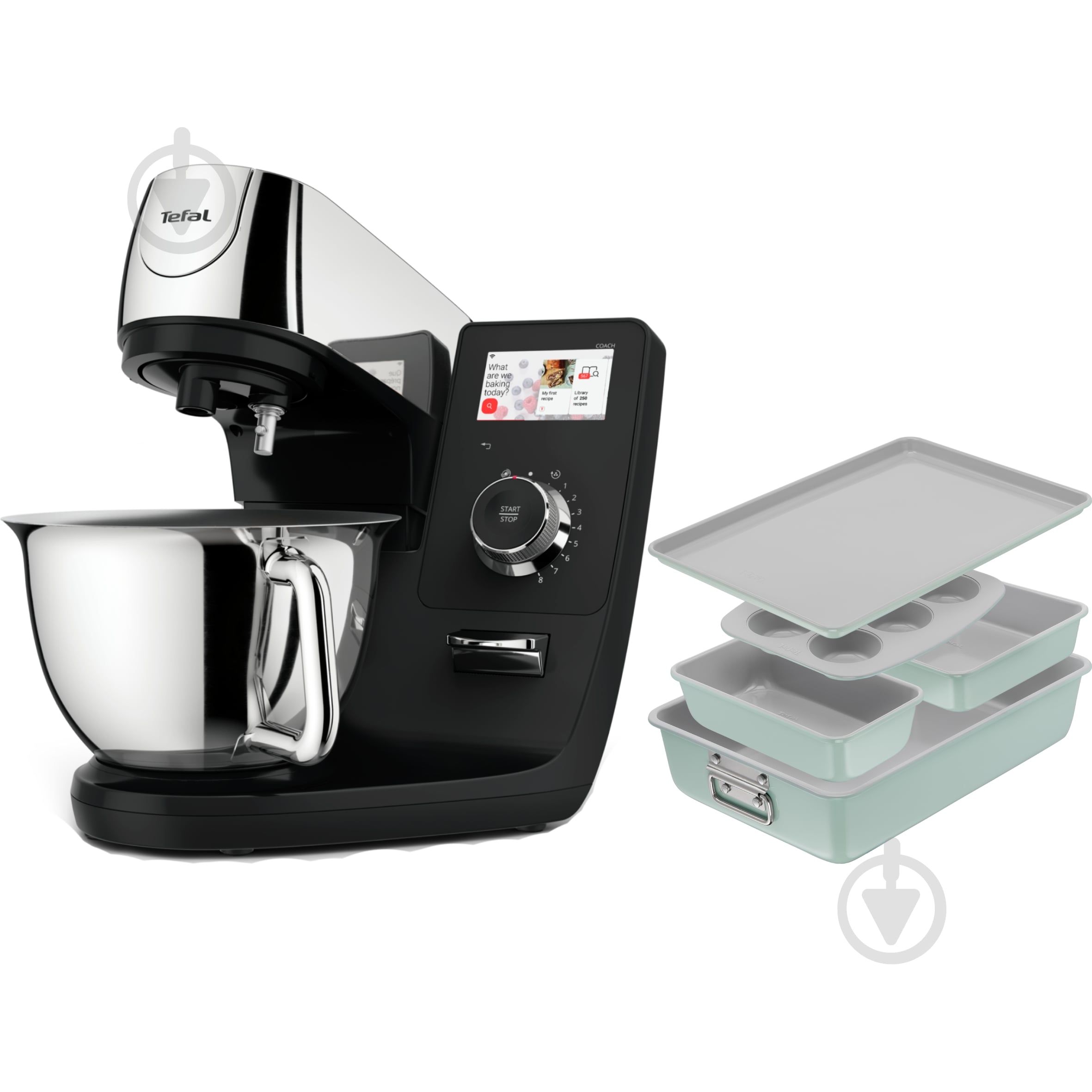 Кухонная машина Tefal I COACH TOUCH QB951837 - фото 1