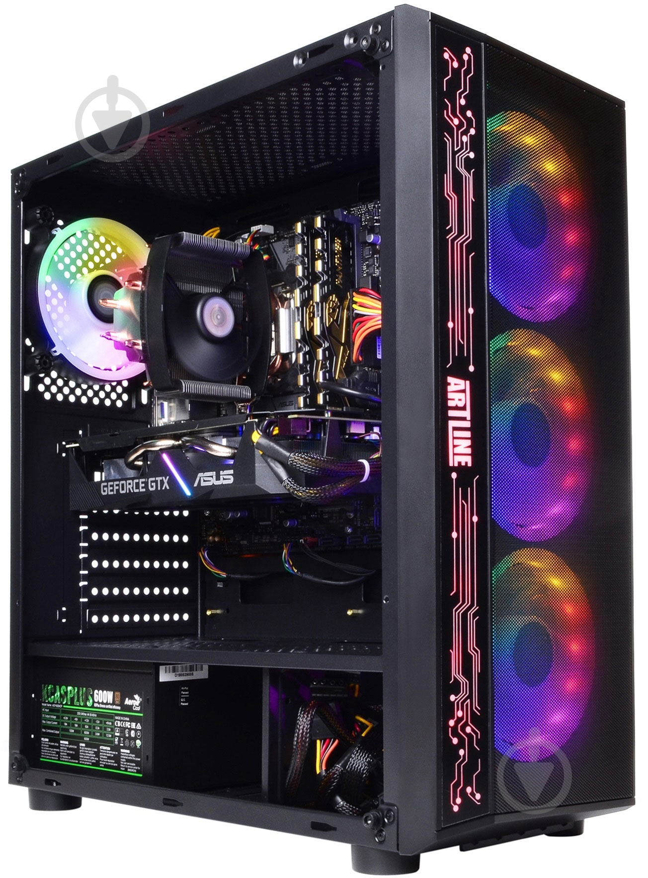 Компьютер персональный Artline Gaming X33 (X33v04) black - фото 4 Компьютер персональный Artline Gaming X33 (X33v04) black - фото 4