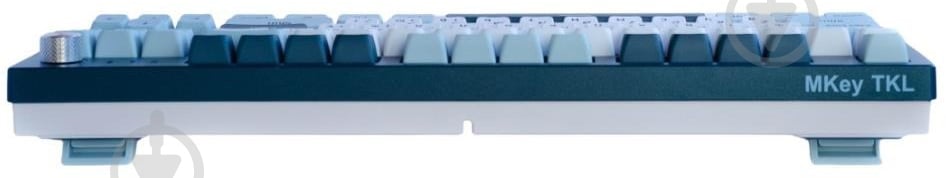 Клавиатура Montech USB TKL FB (MK87FB) blue/white - фото 7