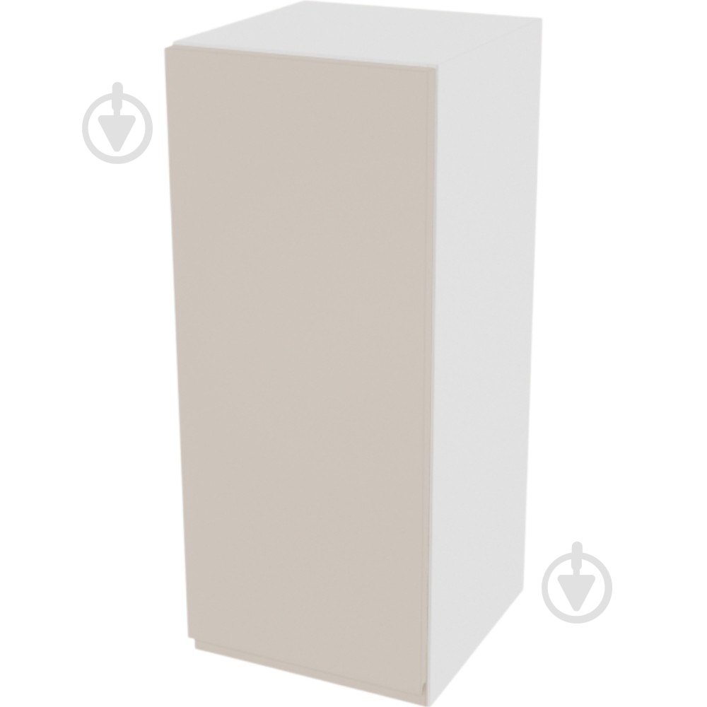 Шкаф Влада (В 30/30Ск правая) пломбир/белый Світ Меблів - фото 1 Шкаф Влада (В 30/30Ск правая) пломбир/белый Світ Меблів - фото 1