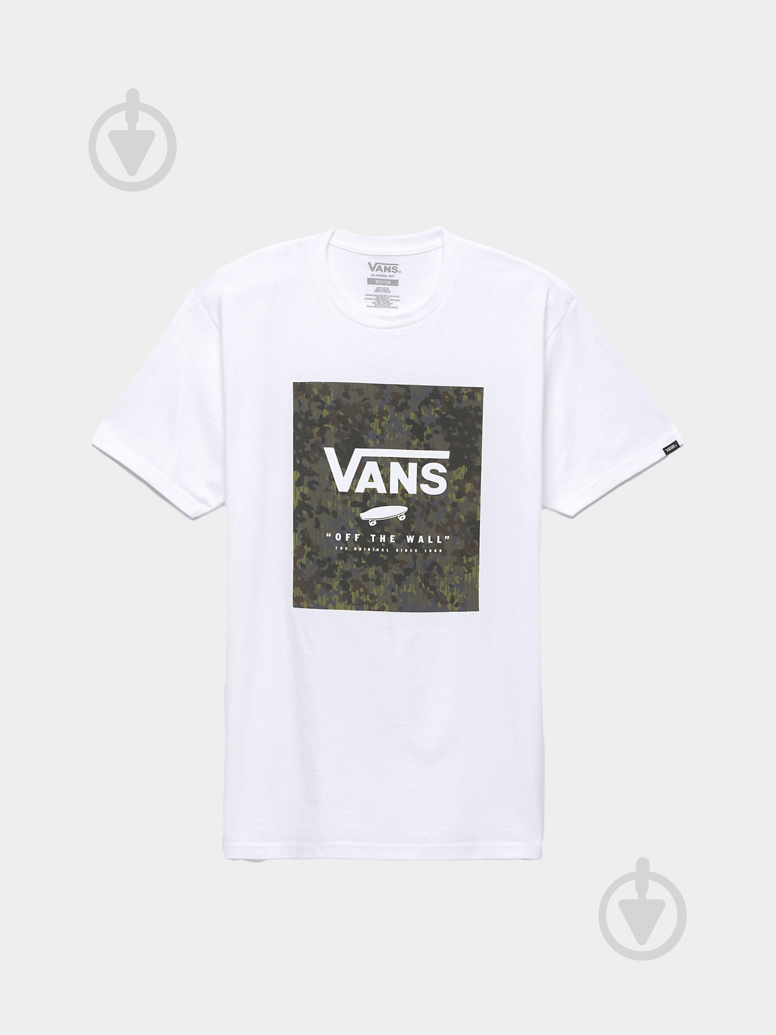 Футболка Vans CLASSIC PRINT BOX VN0A5E7YCB71 р.L белый - фото 3