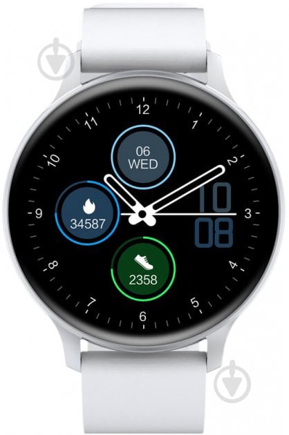 Смарт-часы Canyon Badian SW-68 white (CNS-SW68SS) - фото 2 Смарт-часы Canyon Badian SW-68 white (CNS-SW68SS) - фото 2