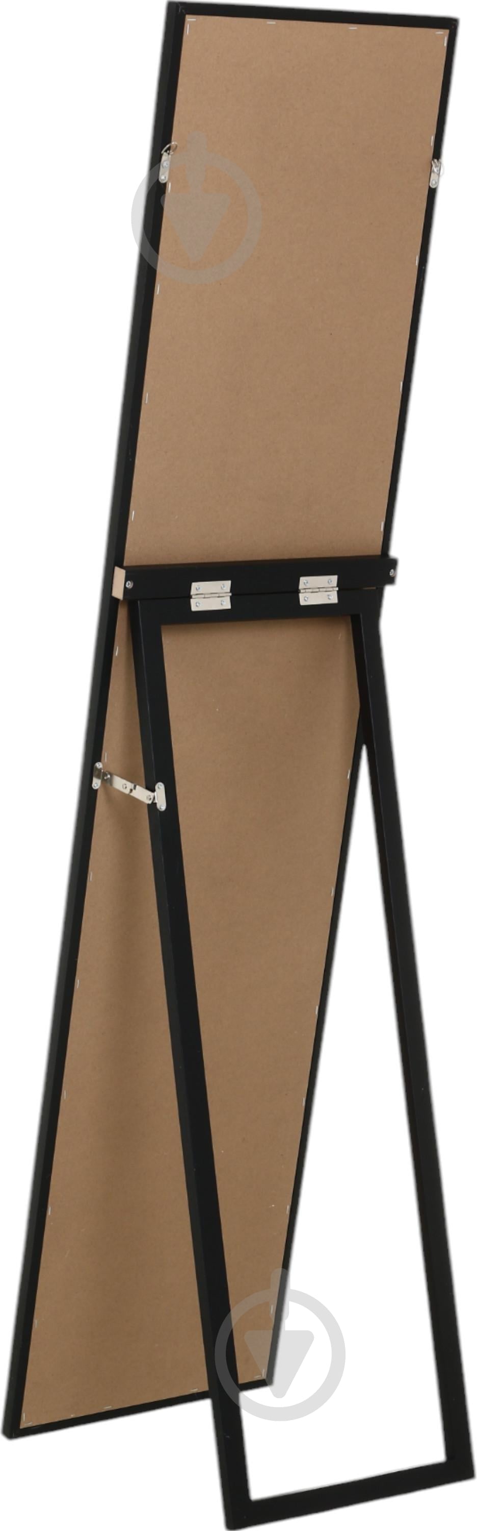 Зеркало Милано 350x1500 мм черный - фото 2