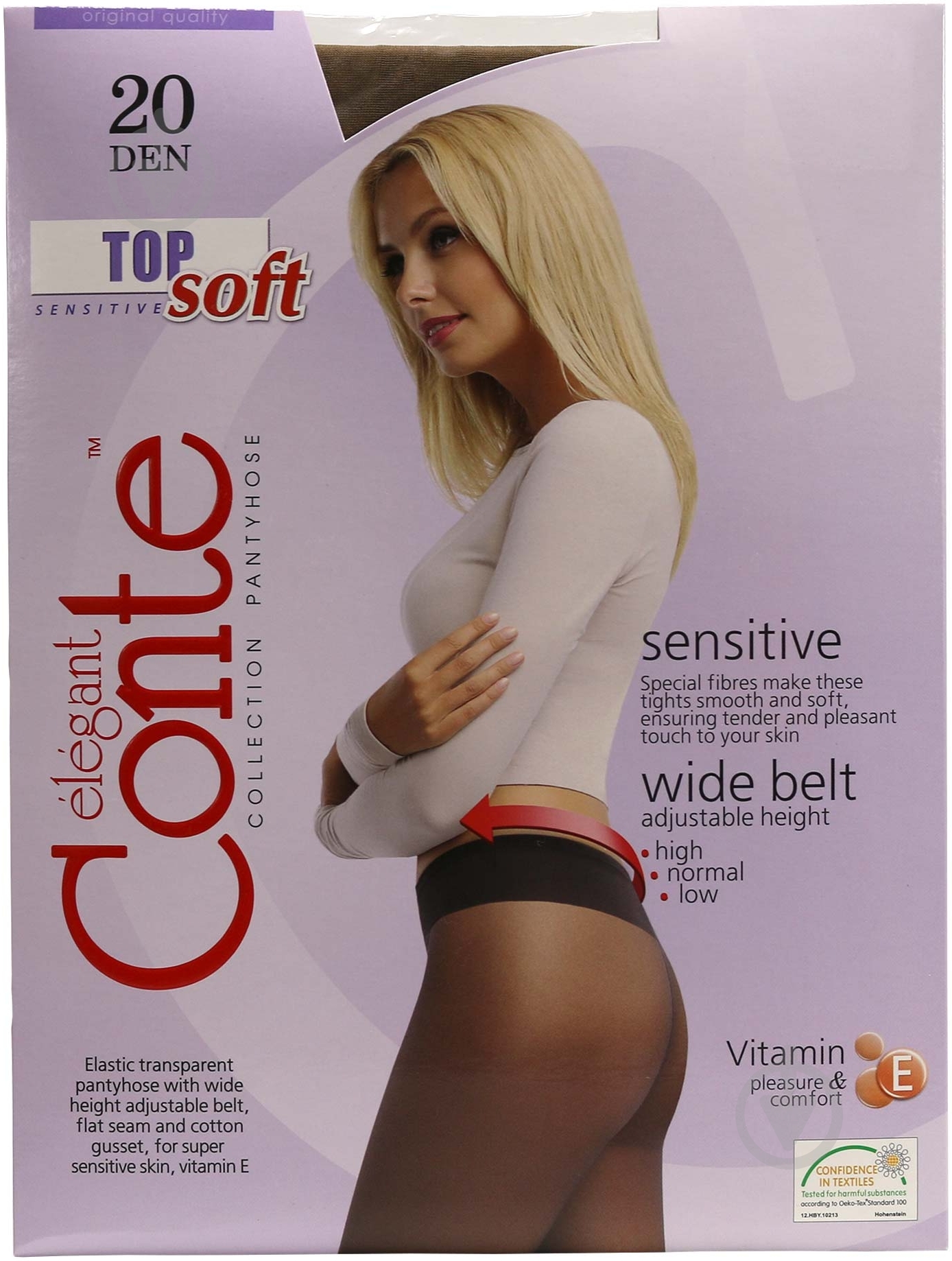 Колготки Conte Elegant TOP SOFT 20 den Bronz 2 бронзовый - фото 1