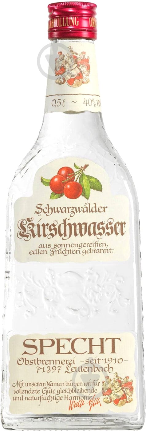 Бренди Specht Kirschwasser 0,7 л - фото 1 Бренди Specht Kirschwasser 0,7 л - фото 1