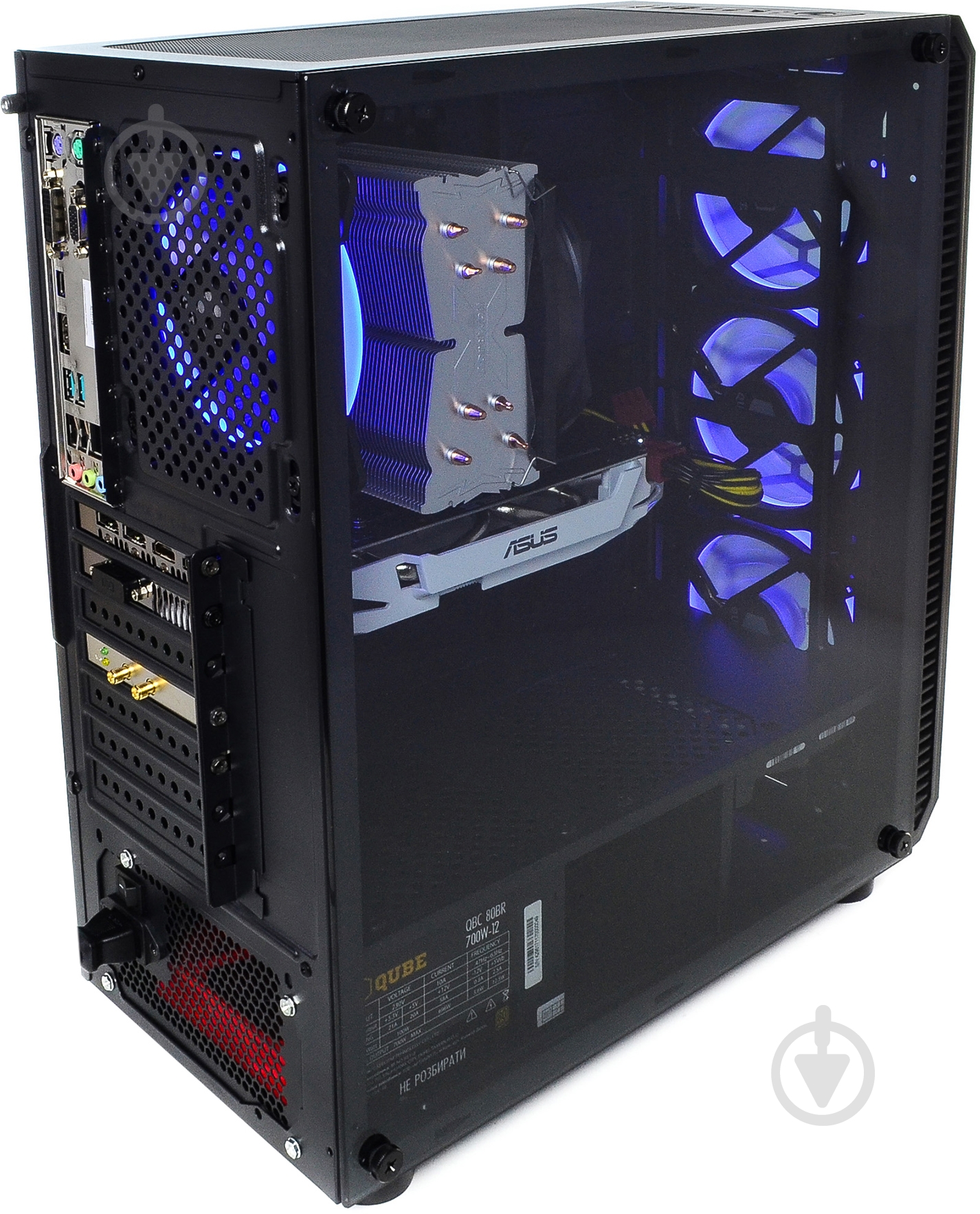 Компьютер персональный Artline Gaming X73 (X73v09) black - фото 4