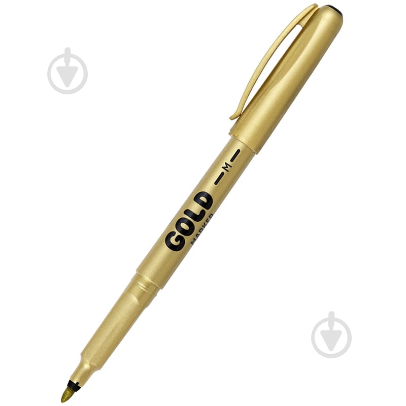 Маркер Centropen 1 мм 2670/12 золотой - фото 1