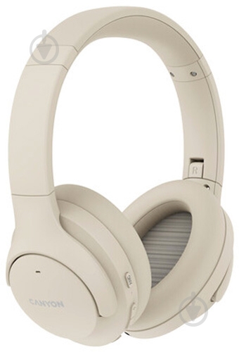 Навушники Canyon OnRiff 10 ANC Bluetooth beige (CNS-CBTHS10BG) - фото 3