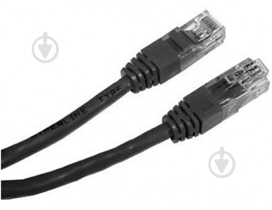 Патч-корд Expert RJ45 – RJ45 3 м чорний (PP12-3M/BK) - фото 1 Патч-корд Expert RJ45 – RJ45 3 м чорний (PP12-3M/BK) - фото 1