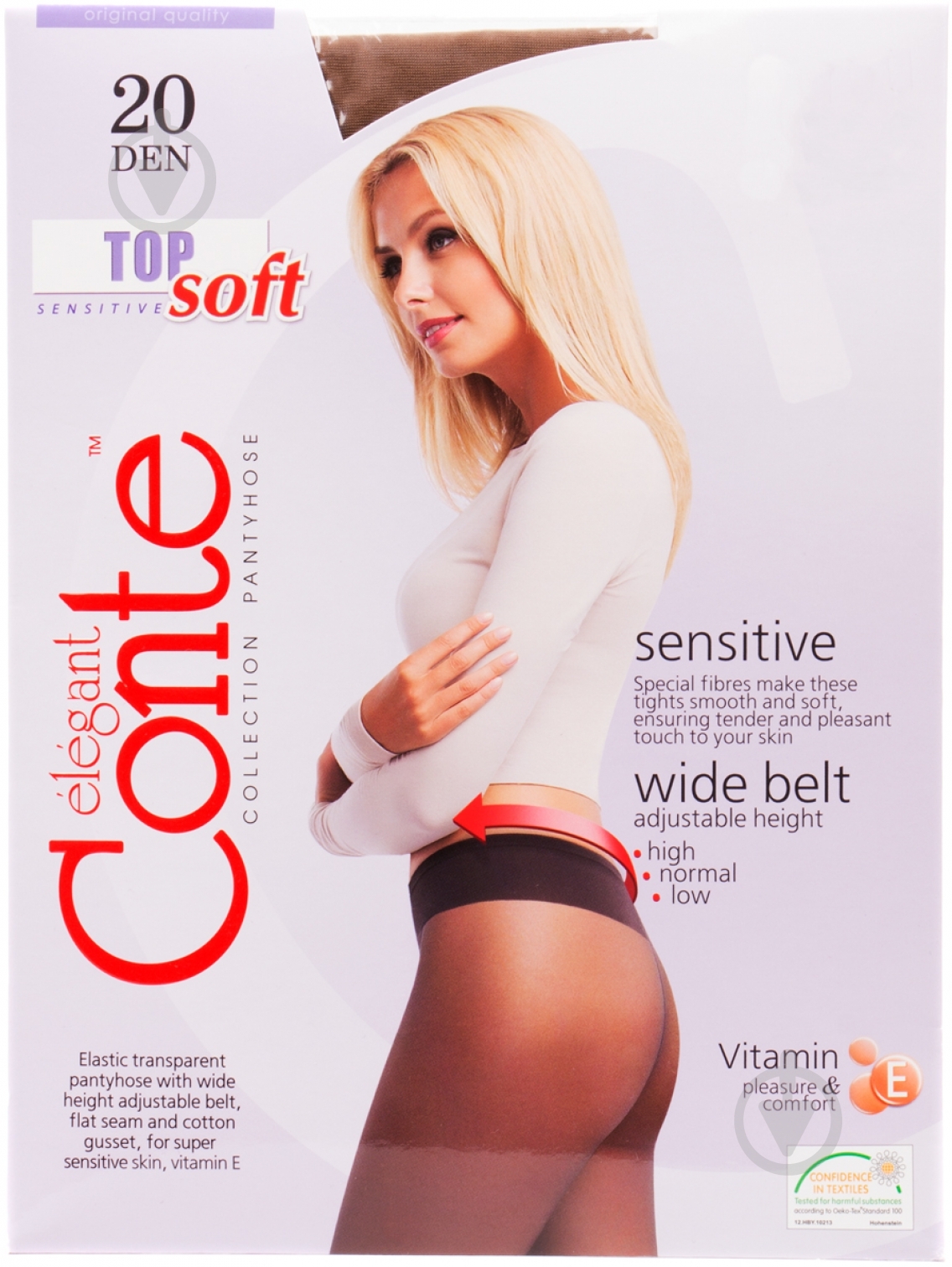 Колготки Conte Elegant TOP SOFT 20 den Bronz 3 бронзовий - фото 1