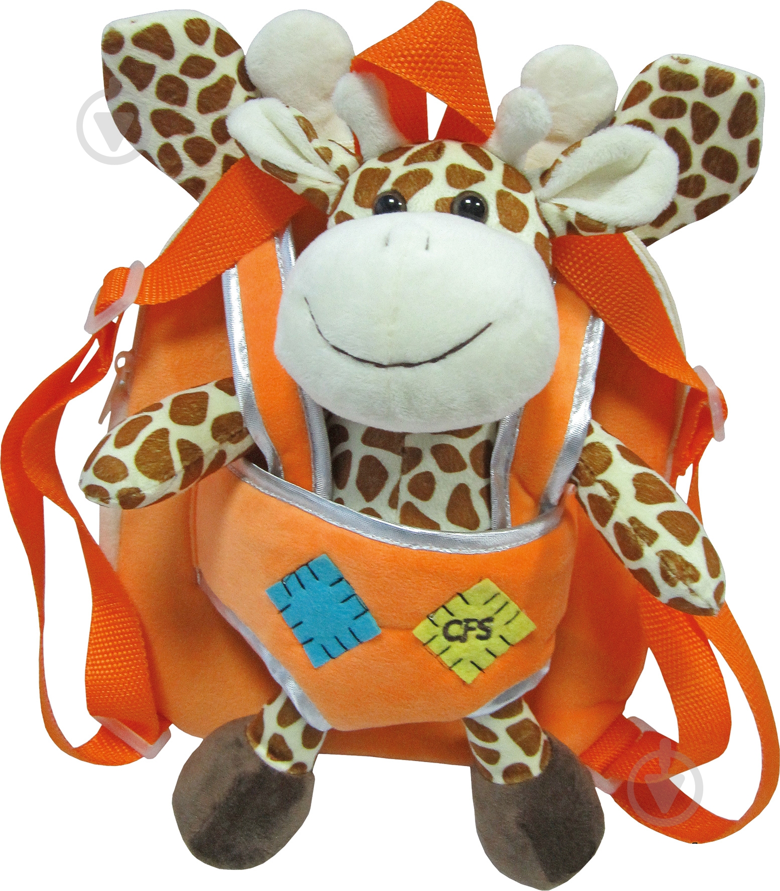Ранец дошкольный Cool For School 302 10" Giraffe CF86007 - фото 1 Ранец дошкольный Cool For School 302 10" Giraffe CF86007 - фото 1
