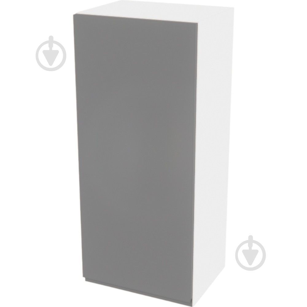 Шафа Влада (В 40/40Ск (920)права) графіт/білий Світ Меблів - фото 1 Шафа Влада (В 40/40Ск (920)права) графіт/білий Світ Меблів - фото 1