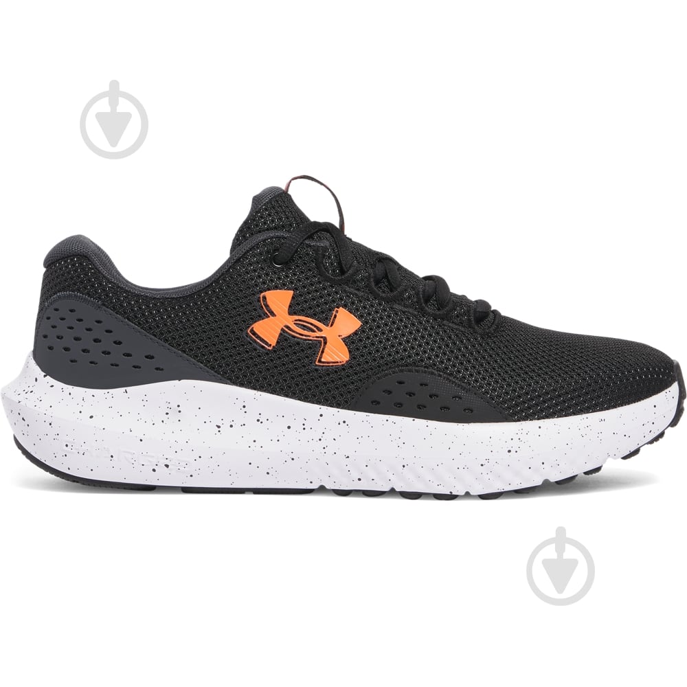 Кросівки чоловічі демісезонні Under Armour CHARGED SURGE 4 3027000-004 р.43 чорні - фото 1