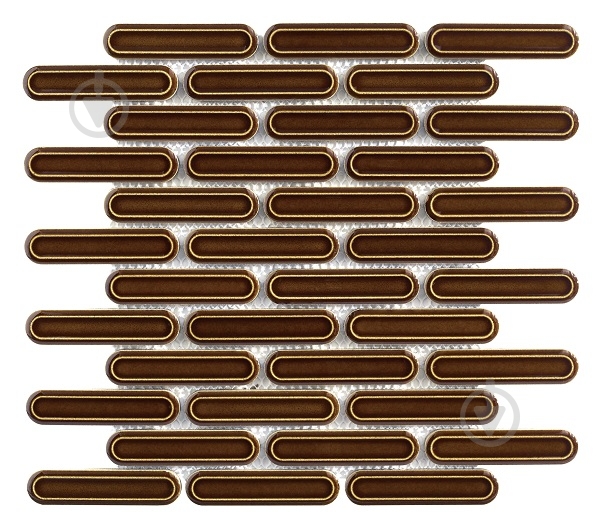 Мозаїка Intermatex DUBLIN CARAMEL GLOSS 30х30,6 см - фото 1