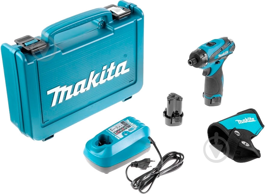 Шуруповерт аккумуляторный Makita DF030DWE - фото 7