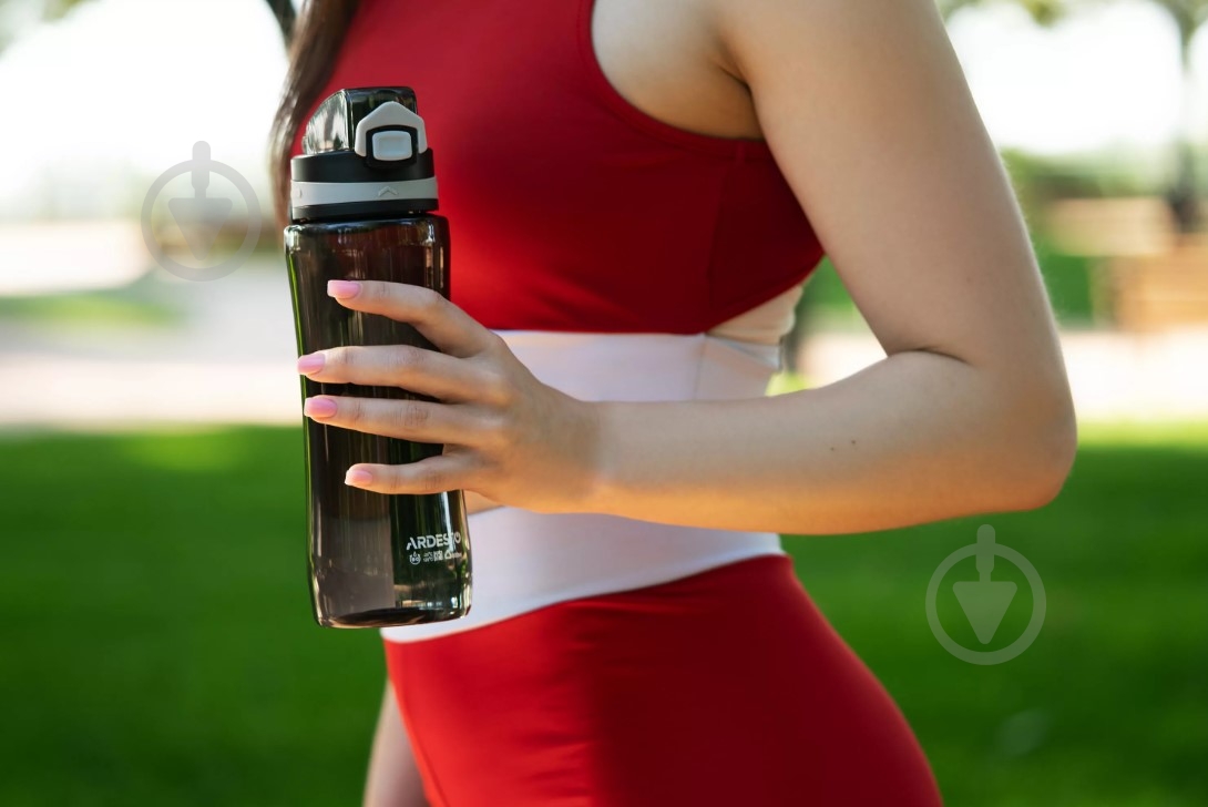 Бутылка для воды ARDESTO Purity 800 мл черный AR2280PR - фото 2 Бутылка для воды ARDESTO Purity 800 мл черный AR2280PR - фото 2