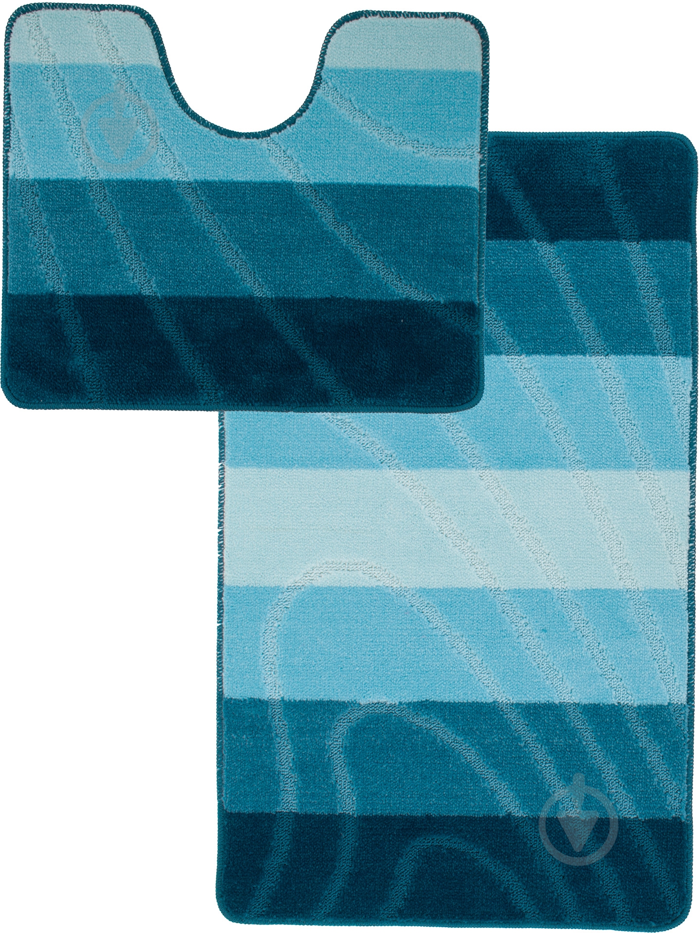 Набор ковриков Vonaldi Colorline Bari Aqua - фото 1
