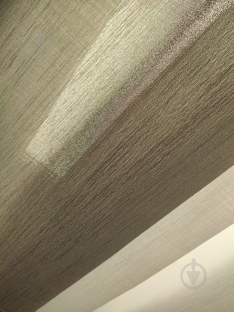 Комплект штор Щільна з мережкою 800x255 білий Декор-ін - фото 3