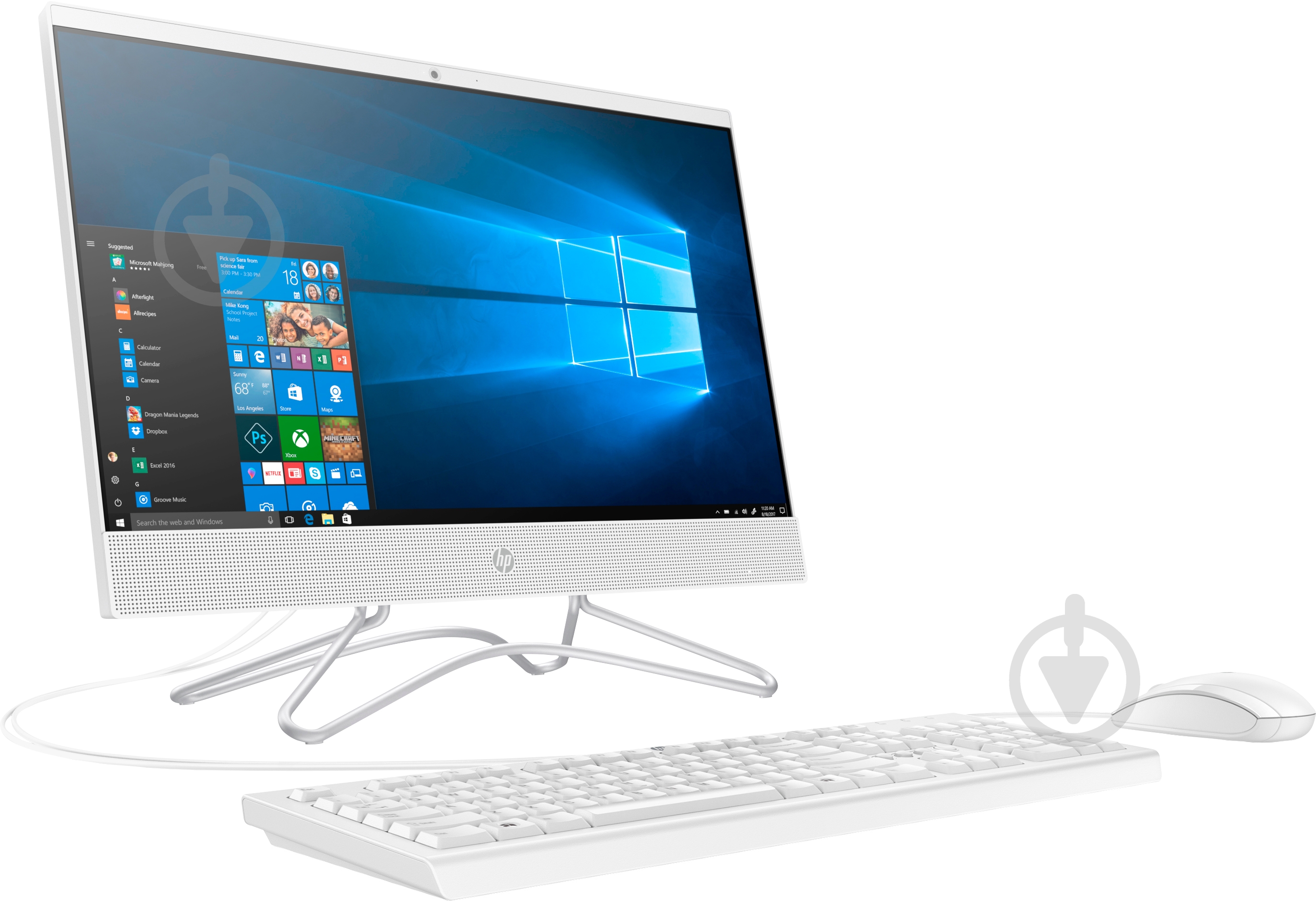 Моноблок HP Pavilion All-in-One 200 G3 21.5" (3VA41EA) white - фото 2 Моноблок HP Pavilion All-in-One 200 G3 21.5" (3VA41EA) white - фото 2