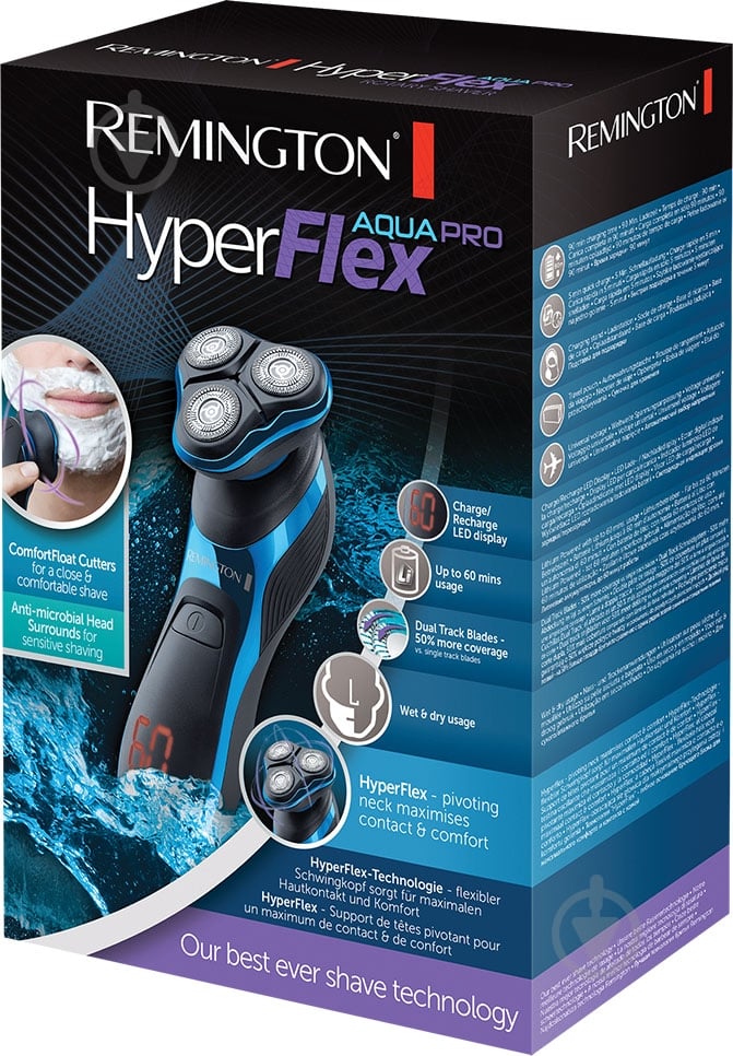 Электробритва Remington XR1470 HyperFlex Aqua Pro - фото 7