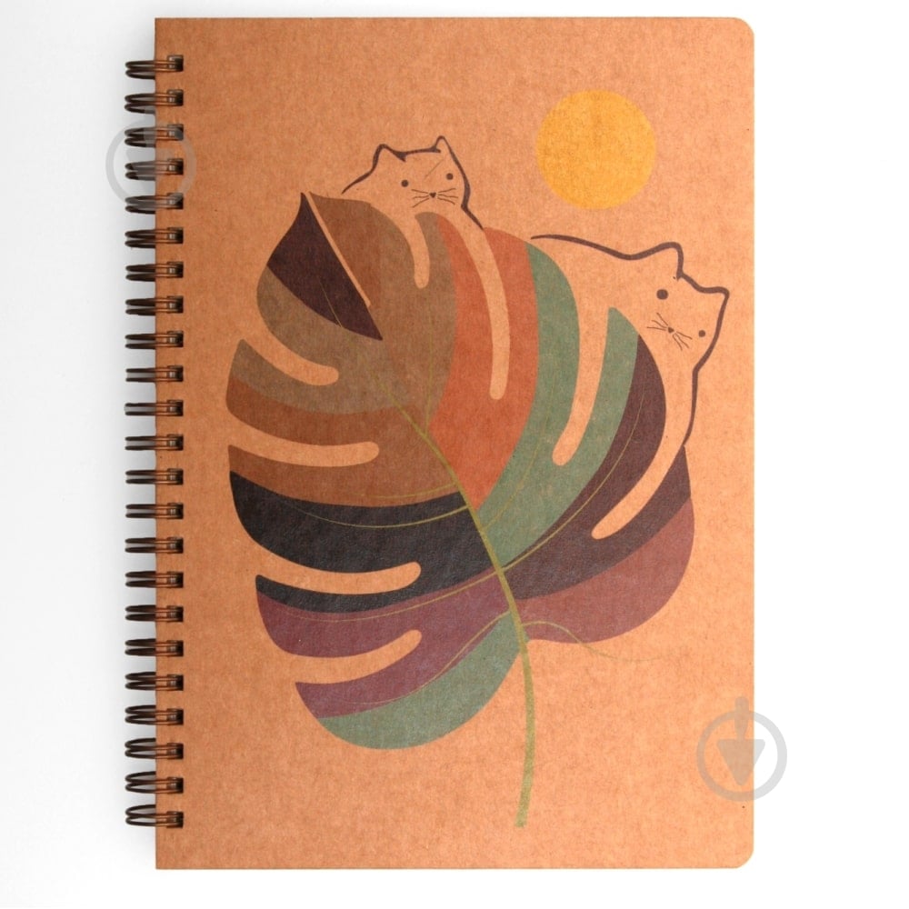 Блокнот Монстера А5 KIRI Sketch - фото 1 Блокнот Монстера А5 KIRI Sketch - фото 1