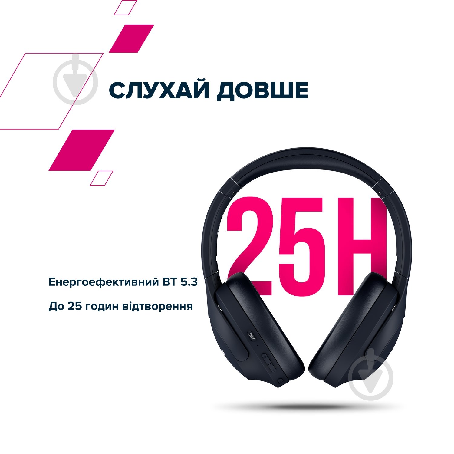 Навушники Canyon OnRiff 10 ANC Bluetooth black (CNS-CBTHS10BK) - фото 12