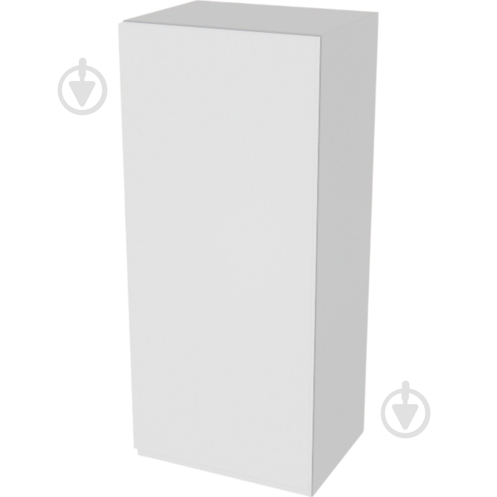 Шафа Влада (В 40/40Ск (920)права) білий шовк/попелястий Світ Меблів - фото 1 Шафа Влада (В 40/40Ск (920)права) білий шовк/попелястий Світ Меблів - фото 1