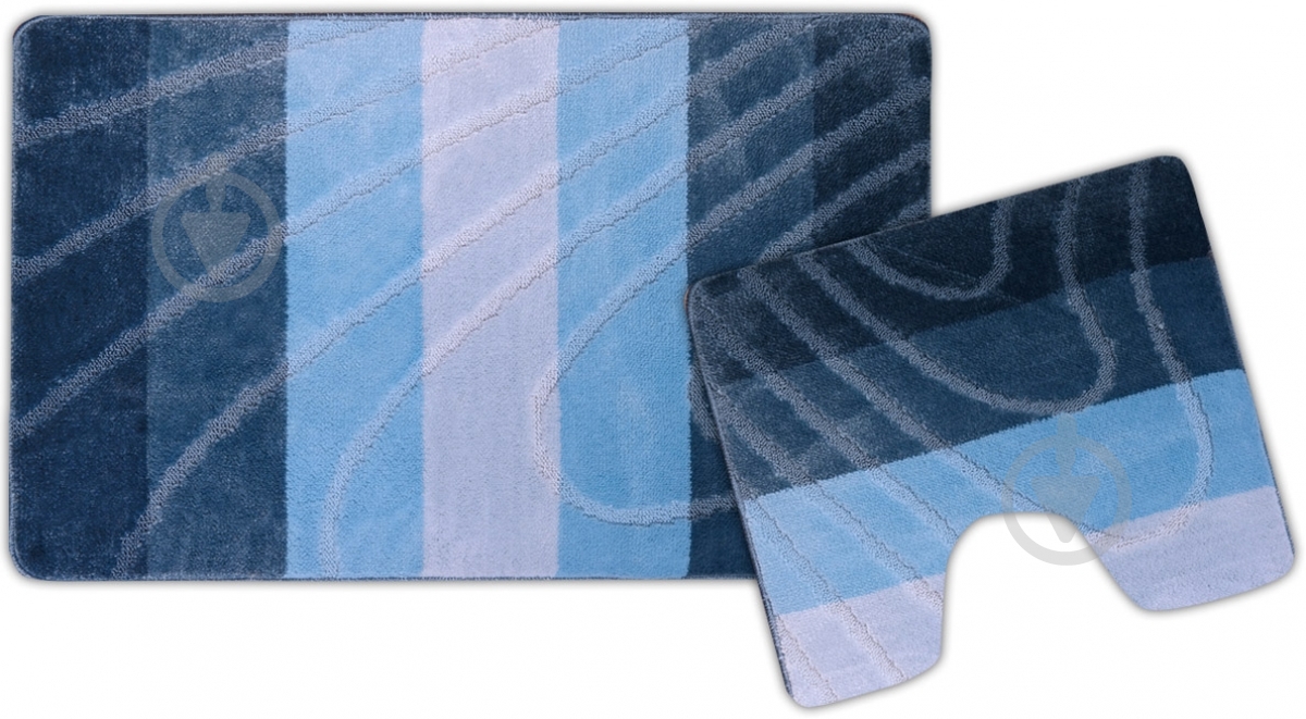 Набір килимків Vonaldi Colorline BARI Blue - фото 1