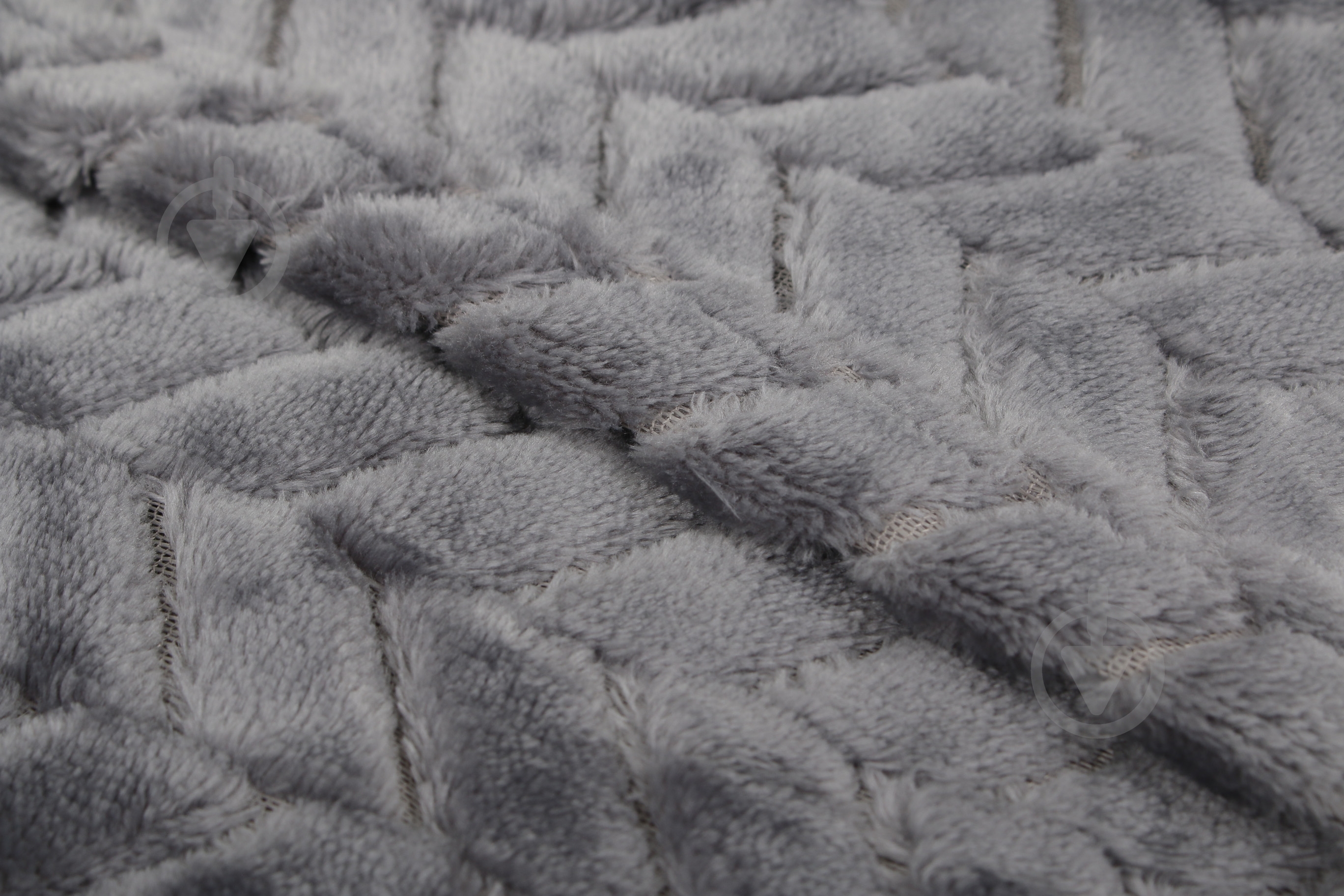 Плед Flannel Plush 200x220 см графит La Nuit - фото 2