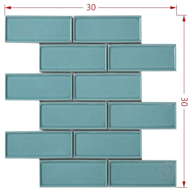 Мозаика Intermatex LYON BLEU 30х30 см - фото 2